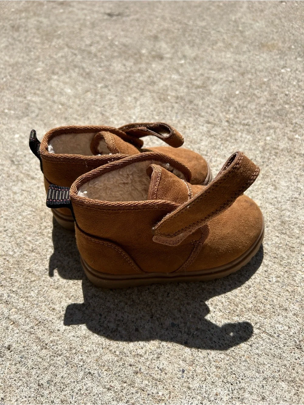 Cat & Jack Men's Tan Slip-On Sneakers with Rubber Sole